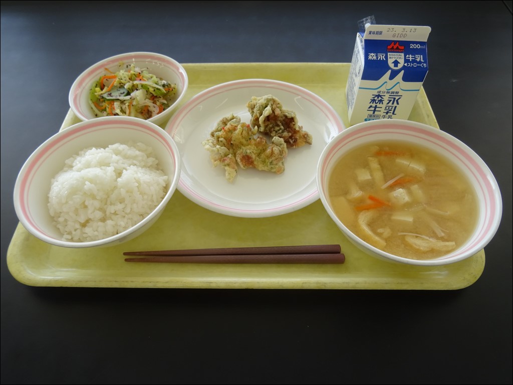 03月7日のメニュー写真